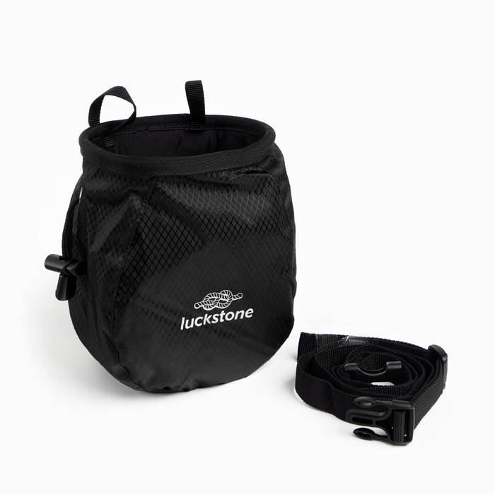 Мешочек для магнезии, 16 х 12 см, черный Мешочек для магнезии, 16 х 12 см, черный