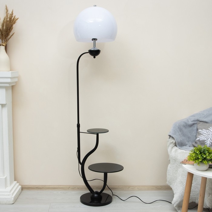 Торшер 19038/1 E27 40Вт черный 72х38х156 см