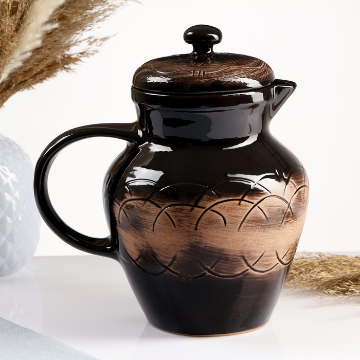 Кувшин Кувшин "Борисовский" 1,7л / 22х15см, старина