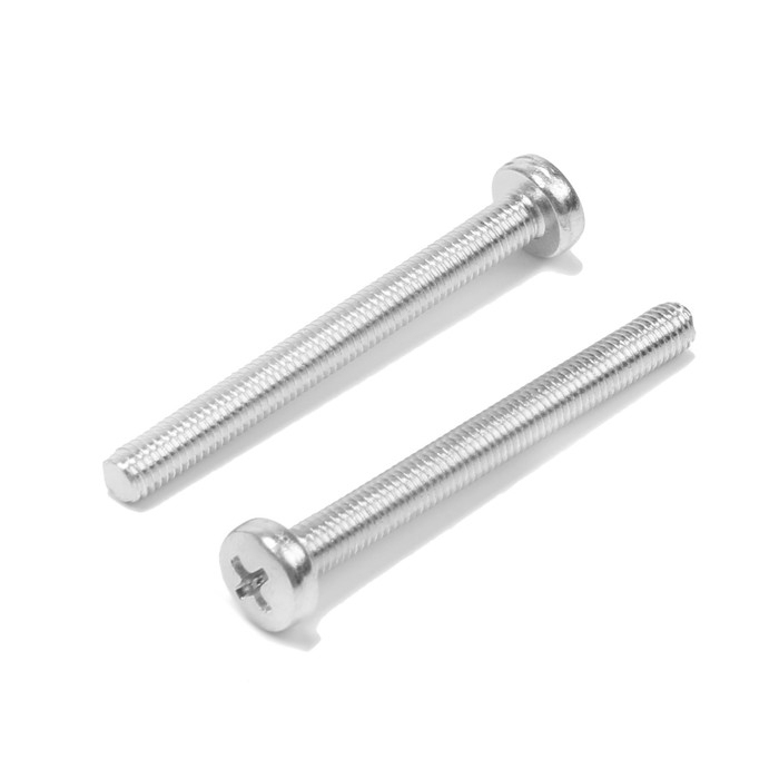 Винт ЛОМ, оцинкованный, DIN 7985, класс прочности 4.8, М5х50 мм, 400 шт Винт ЛОМ, оцинкованный, DIN 7985, класс прочности 4.8, М5х50 мм, 400 шт