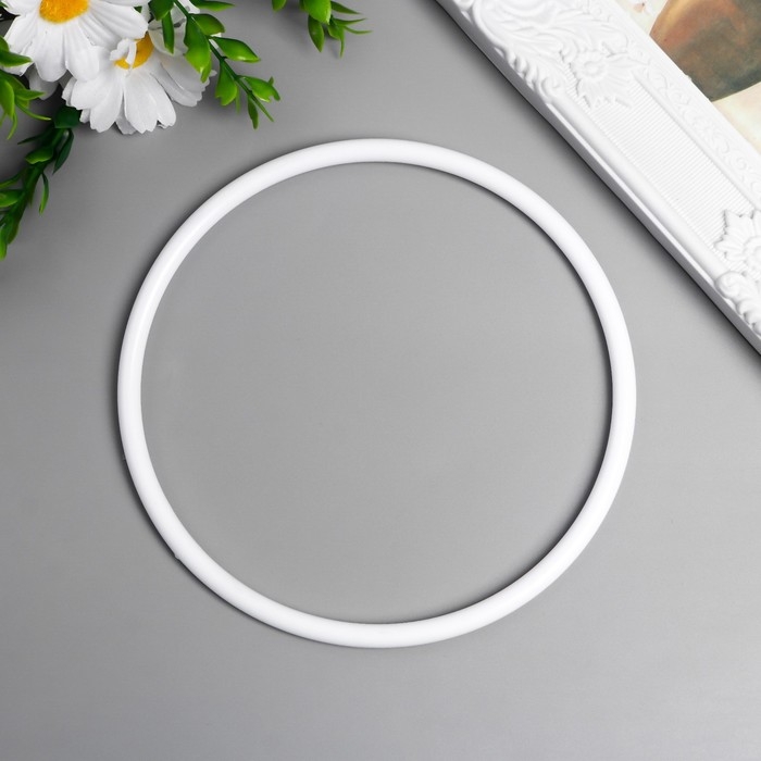 Кольцо пластик для изготовления ловца снов d=16 см Кольцо пластик для изготовления ловца снов d=16 см