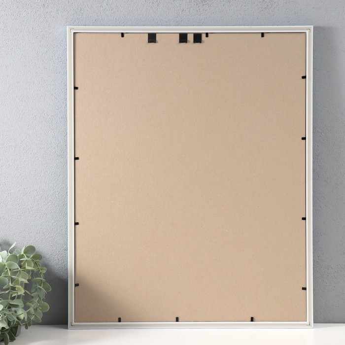 Фоторамка пластик Фоторамка пластик "Стиль голубой" 40х50 см, голубой