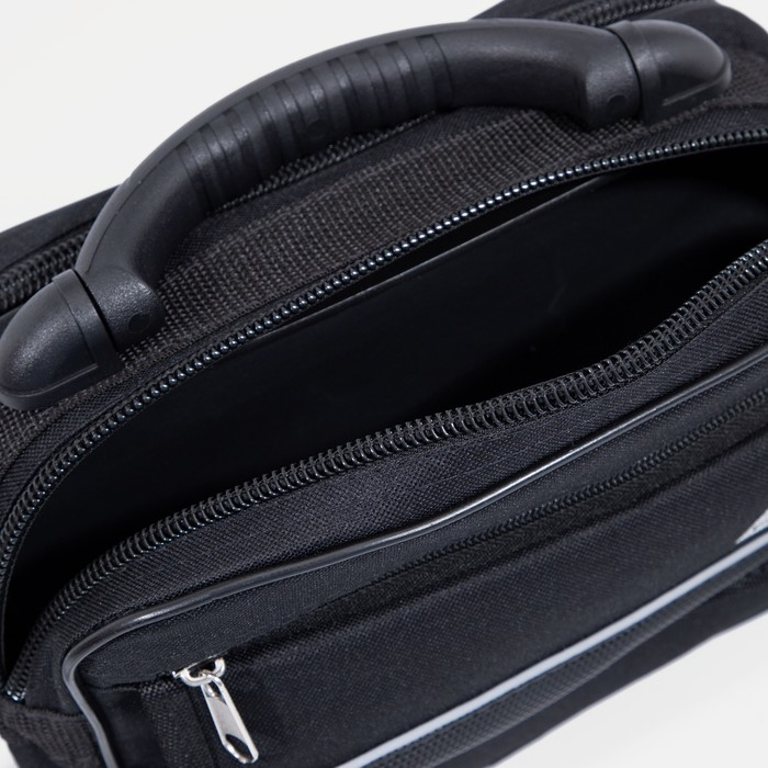 Сумка мужская RISE, цвет чёрный Сумка мужская RISE, цвет чёрный