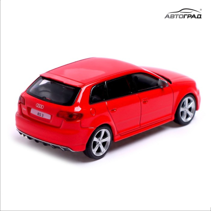 Машина металлическая AUDI RS3 SPORTBACK, 1:43, цвет красный Машина металлическая AUDI RS3 SPORTBACK, 1:43, цвет красный