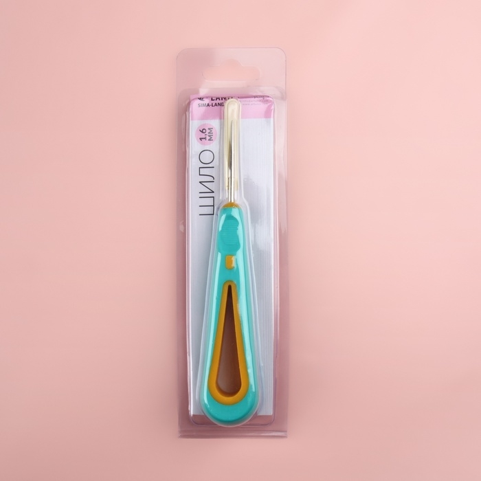 Шило швейное, d = 1,6 мм, 13,5 × 3 см Шило швейное, d = 1,6 мм, 13,5 × 3 см