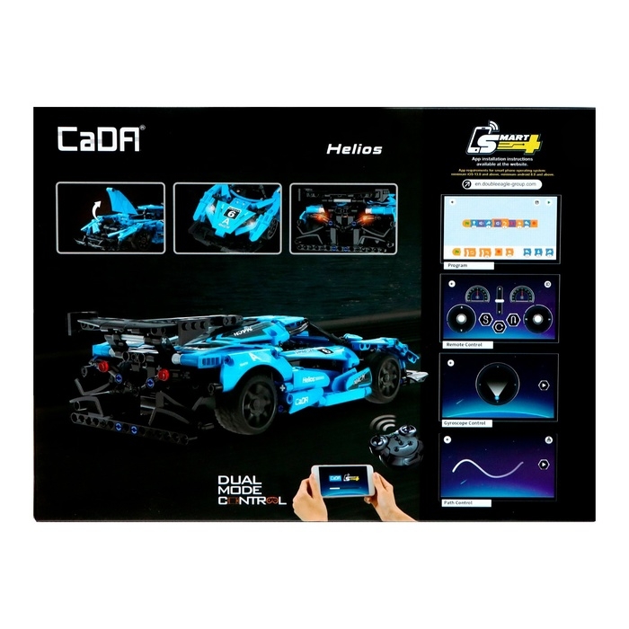 Конструктор радиоуправляемый «Спорткар», 419 деталей Конструктор радиоуправляемый «Спорткар», 419 деталей