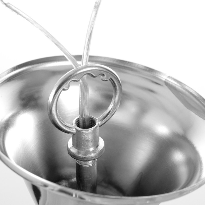 Люстра Люстра "Харми" 5xE27 40Вт серебро 58х58х41 см BayerLux