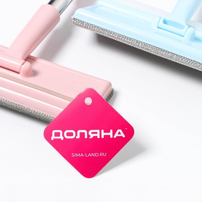 Щётка для окон Доляна, стальная телескопическая ручка 68(112) см, водосгон силикон 19 см, насадка велюр 19×7 см, цвет МИКС Щётка для окон Доляна, стальная телескопическая ручка 68(112) см, водосгон силикон 19 см, насадка велюр 19×7 см, цвет МИКС