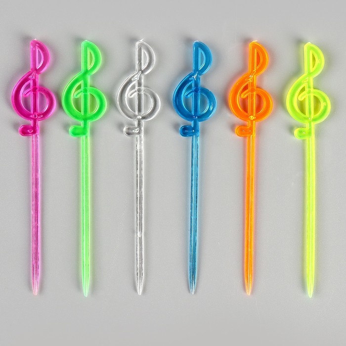 Шпажка для канапе «Нота», набор 50 шт. Шпажка для канапе «Нота», набор 50 шт.