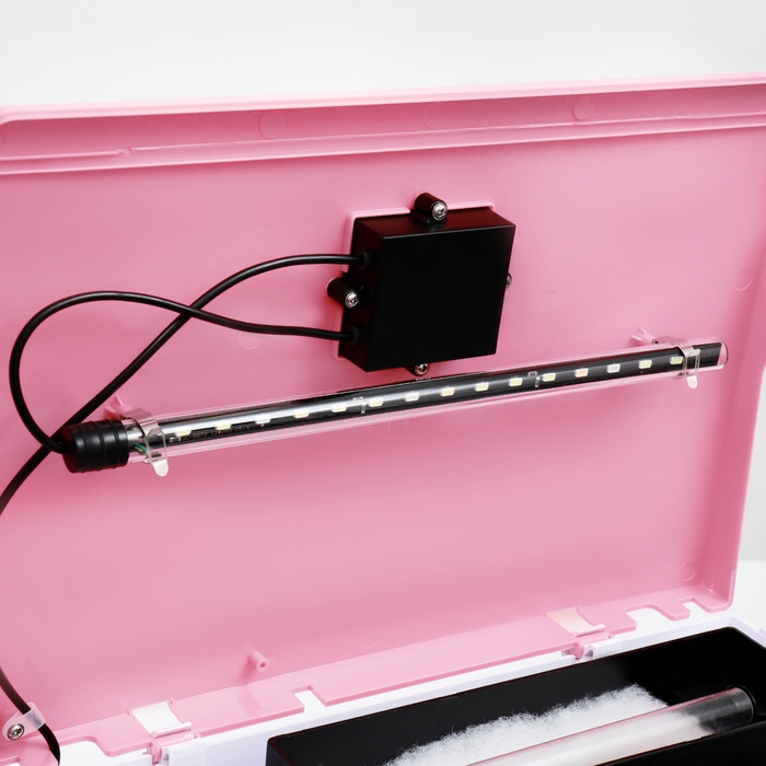 Аквариум SeaStar HX-390F в комплекте: LED-лампа 3х цветная, 7 режимов, фильтр, 30 л, красный 99336 Аквариум SeaStar HX-390F в комплекте: LED-лампа 3х цветная, 7 режимов, фильтр, 30 л, красный 99336