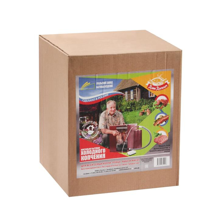 Коптильня холодного копчения Коптильня холодного копчения "Дым Дымыч" 01М, дымогенератор, 32 л, коричневая