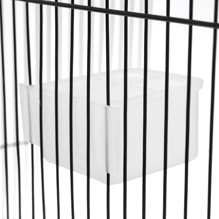 Кормушка для птиц внутренняя матовая с разделителем 9,6 х 8,8 х 5 см Кормушка для птиц внутренняя матовая с разделителем 9,6 х 8,8 х 5 см