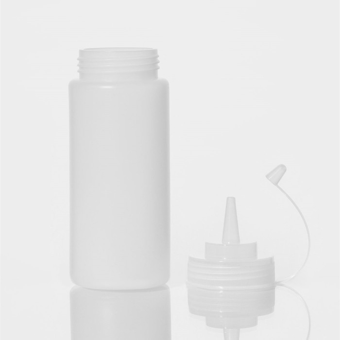 Ёмкость для соуса, 480 мл, 6,5×19,5 см, цвет белый Ёмкость для соуса, 480 мл, 6,5×19,5 см, цвет белый