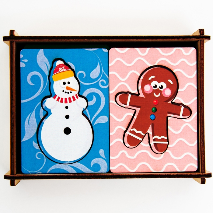 Досочки Сегена «Зимние», 18 элементов