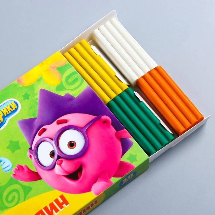 Пластилин СМЕШАРИКИ, 10 цветов, 150 г Пластилин СМЕШАРИКИ, 10 цветов, 150 г