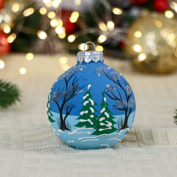 Шар Шар "Малиновый закат", 80 мм., в подарочной упаковке