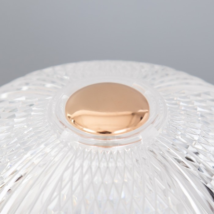 Настольная лампа Настольная лампа "Шар" LED 5Вт золото 15х15х20 см RISALUX