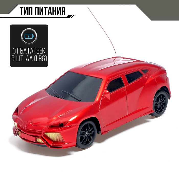 Машина радиоуправляемая «Гоночный джип», работает от батареек, МИКС Машина радиоуправляемая «Гоночный джип», работает от батареек, МИКС