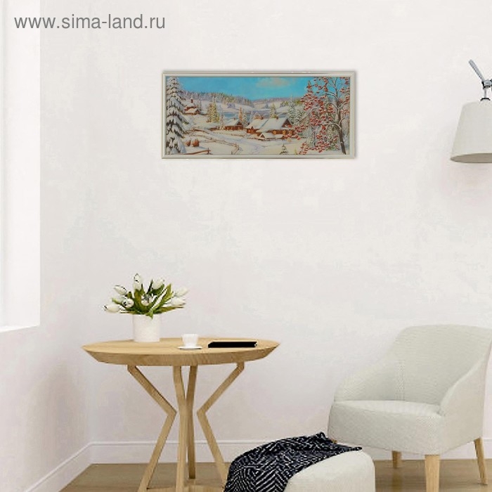 Картина  Картина "Зима" 36х73 см