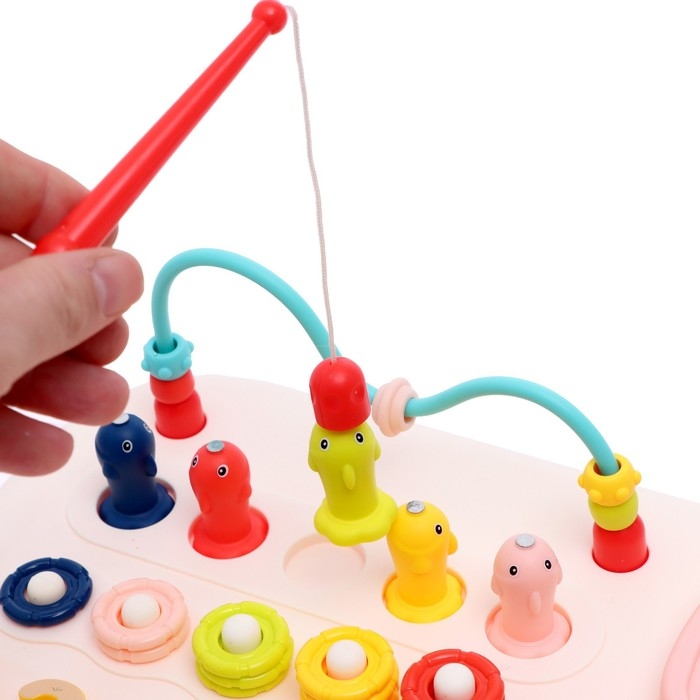 Развивающая игрушка «Весёлые игры», цвет розовый Развивающая игрушка «Весёлые игры», цвет розовый