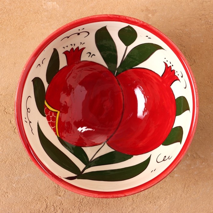 Коса Риштанская Керамика  Коса Риштанская Керамика "Гранат" 15 см, малая,