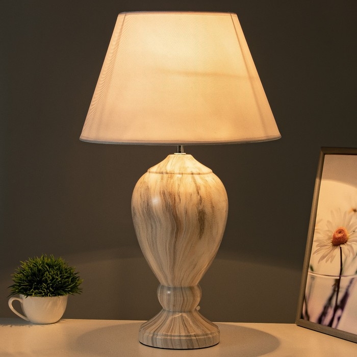 Настольная лампа Настольная лампа "Флоренция" Е27 40Вт 32х32х52 см RISALUX