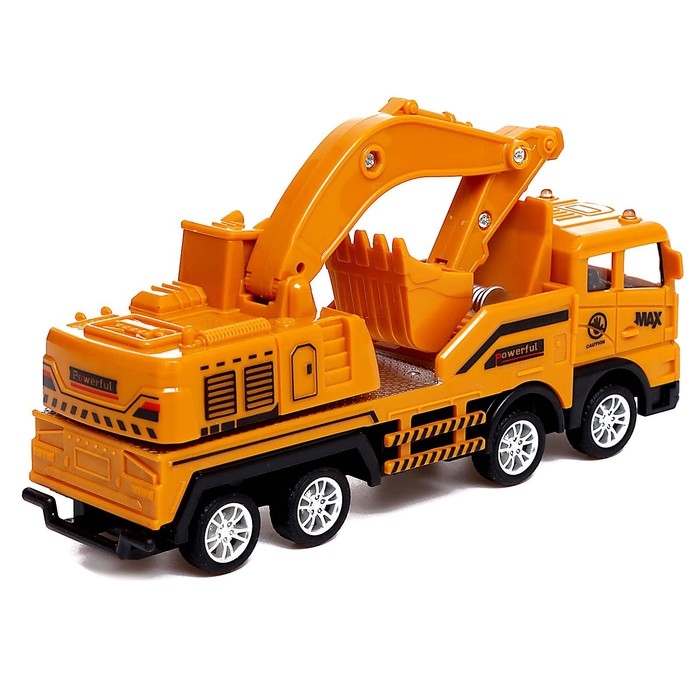 Грузовик инерционный «Кран», МИКС Грузовик инерционный «Кран», МИКС