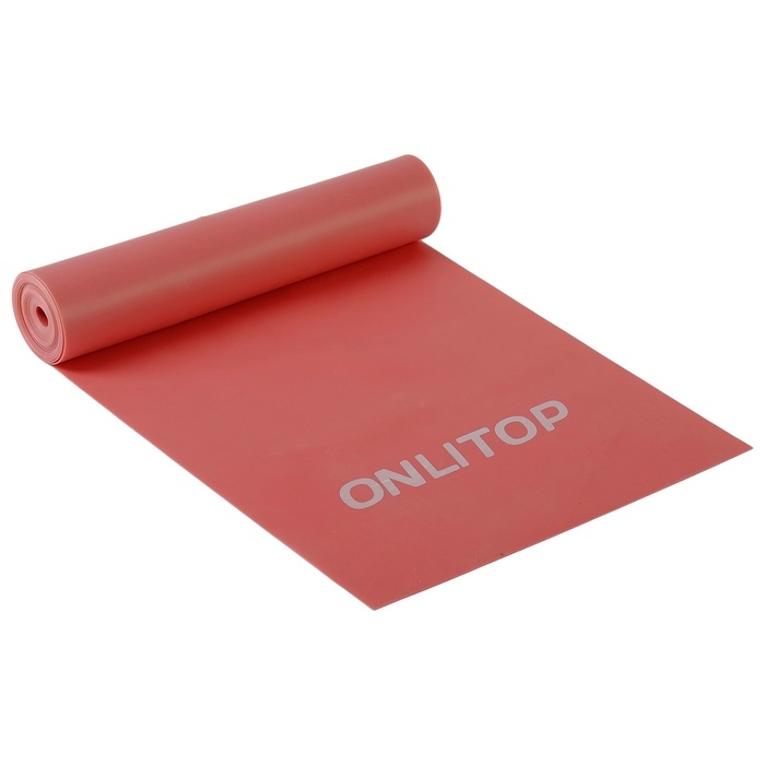 Эспандер ленточный для фитнеса ONLYTOP, 150х15х0,04 см, 10 кг, цвета МИКС Эспандер ленточный для фитнеса ONLYTOP, 150х15х0,04 см, 10 кг, цвета МИКС