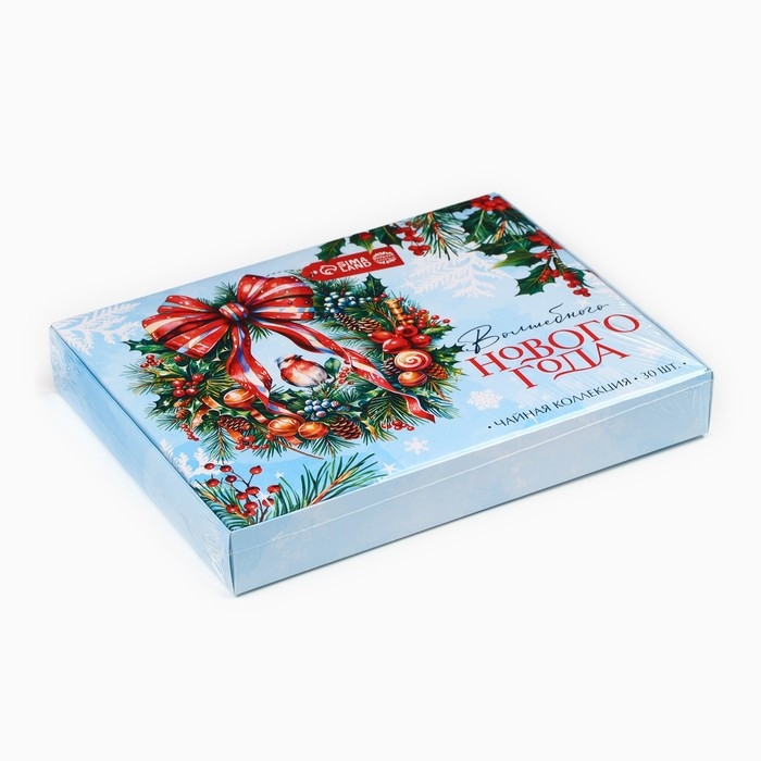 Новый год! Чай черный «Волшебного Нового года», ассорти, 30 шт Новый год! Чай черный «Волшебного Нового года», ассорти, 30 шт