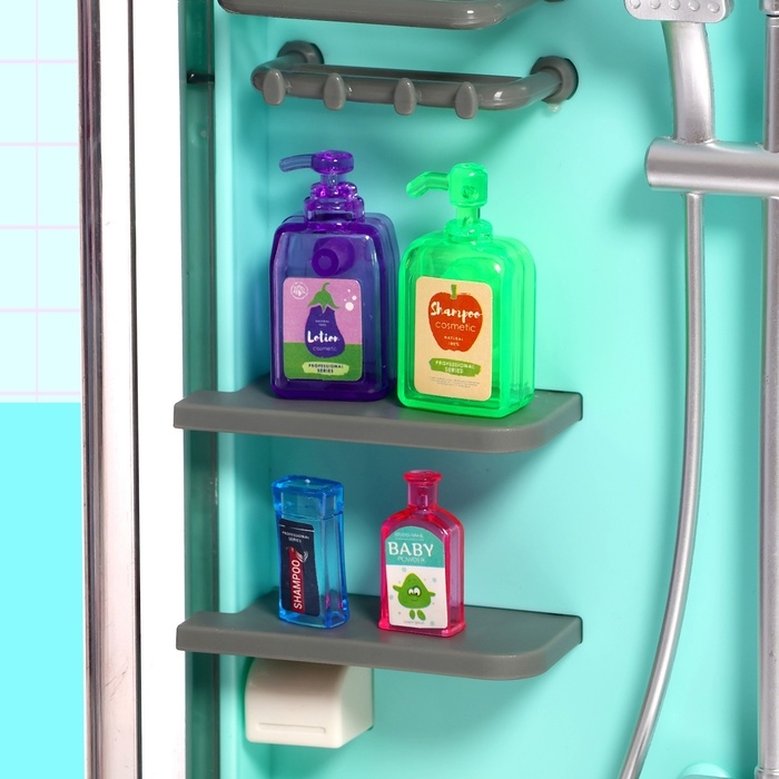 Набор мебели для кукол «Ванная комната»: санузел, раковина, постирочная Набор мебели для кукол «Ванная комната»: санузел, раковина, постирочная