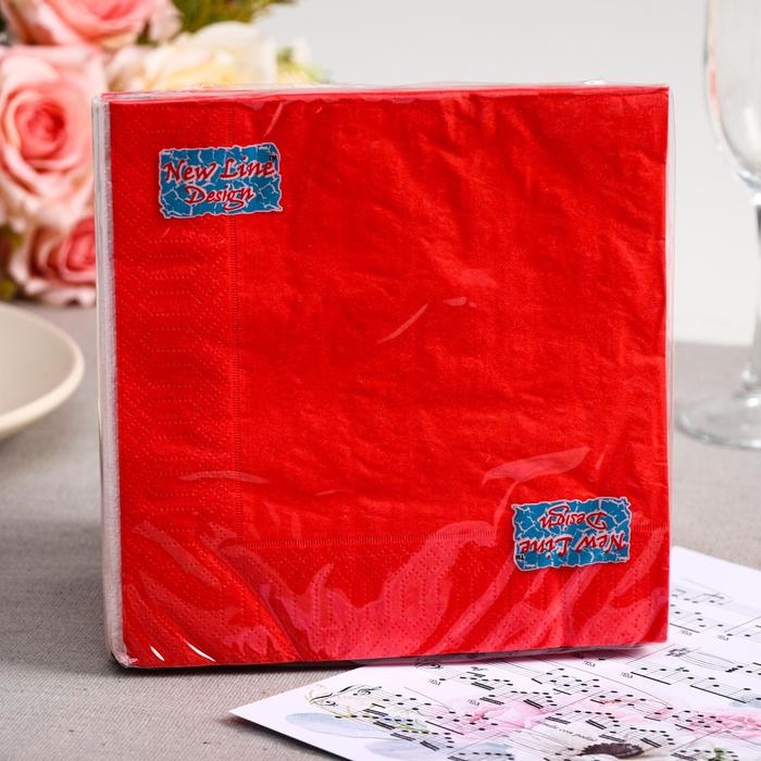 Салфетки бумажные New line FRESCO «Красный», 3 слоя, 33*33 см, 20 шт. Салфетки бумажные New line FRESCO «Красный», 3 слоя, 33*33 см, 20 шт.