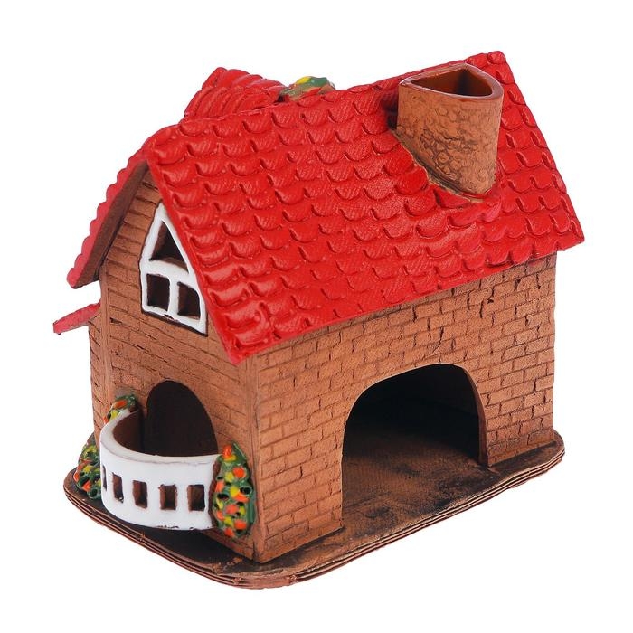 Аромалампа Домик «Причуда», 12 см, ручная работа, микс Аромалампа Домик «Причуда», 12 см, ручная работа, микс