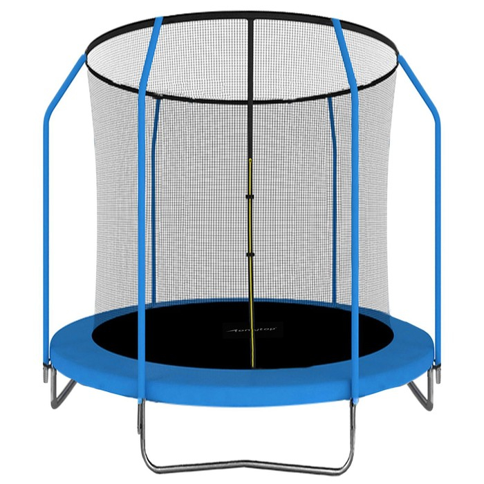 Батут ONLITOP, d=183 см, высота сетки 150 см, цвет синий Батут ONLITOP, d=183 см, высота сетки 150 см, цвет синий
