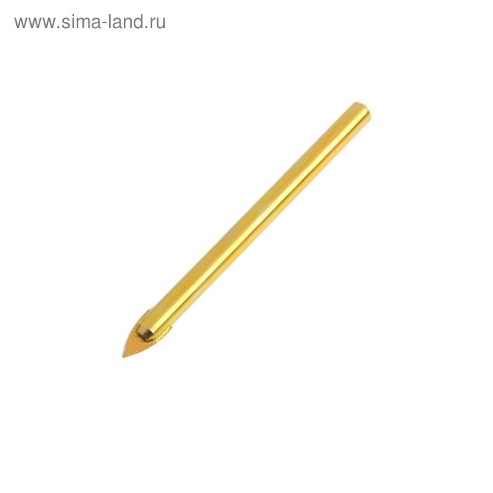 Сверло по керамике твердосплавное ЛОМ, цилиндрический хвостовик, 6 мм Сверло по керамике твердосплавное ЛОМ, цилиндрический хвостовик, 6 мм