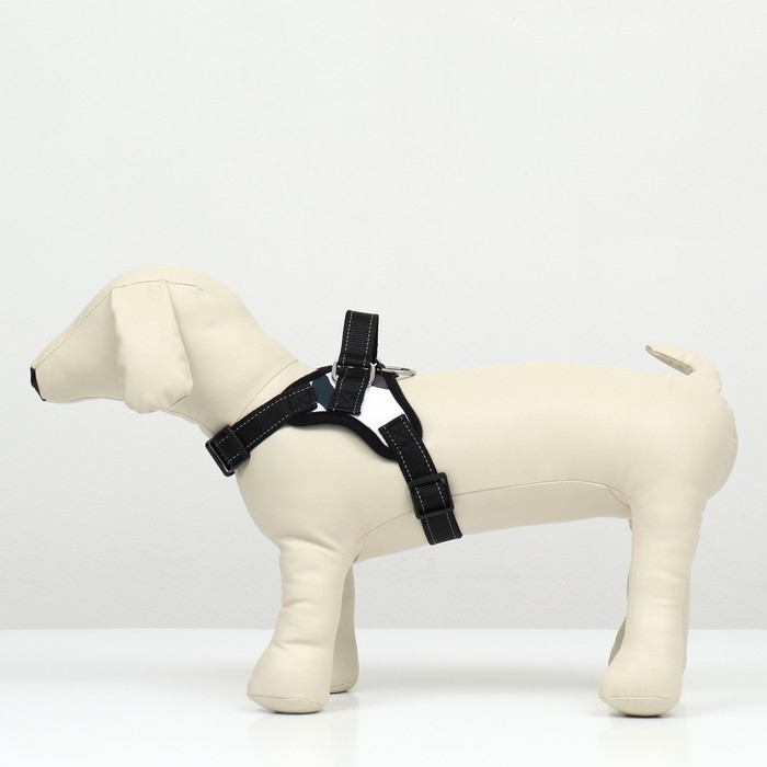 Шлейка К7 мягкая светоотражающая, размер XS, ОГ 34-44 см, вес 2,5-5 кг, хаки Шлейка К7 мягкая светоотражающая, размер XS, ОГ 34-44 см, вес 2,5-5 кг, хаки