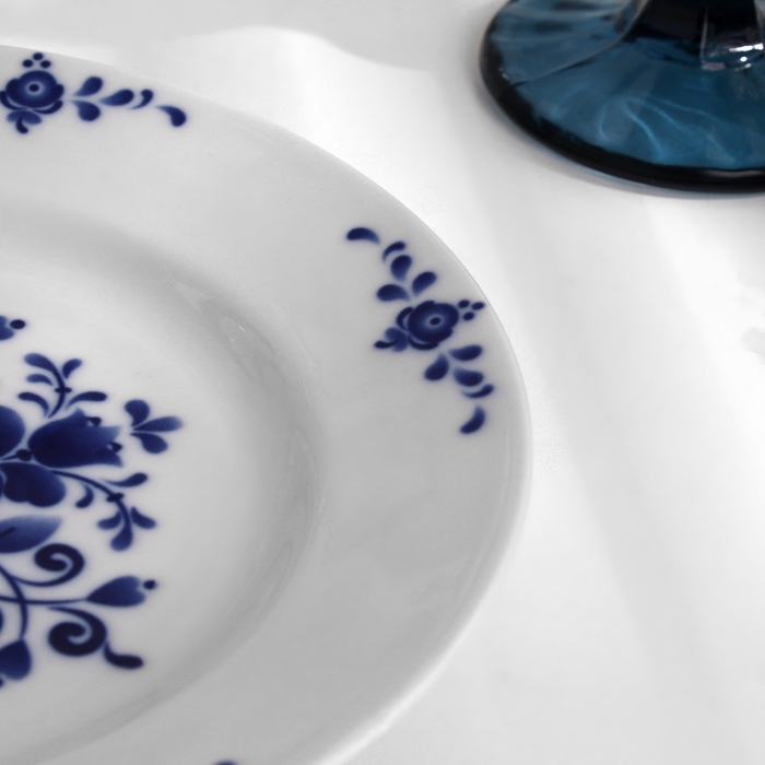 Тарелка Тарелка "Гжельский букет",d-200мм