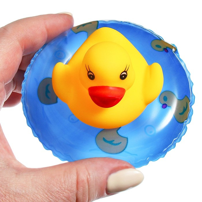 Игрушка для ванны «Водная горка», 5 деталей, 4 игрушки, на присосках, Крошка Я Игрушка для ванны «Водная горка», 5 деталей, 4 игрушки, на присосках, Крошка Я