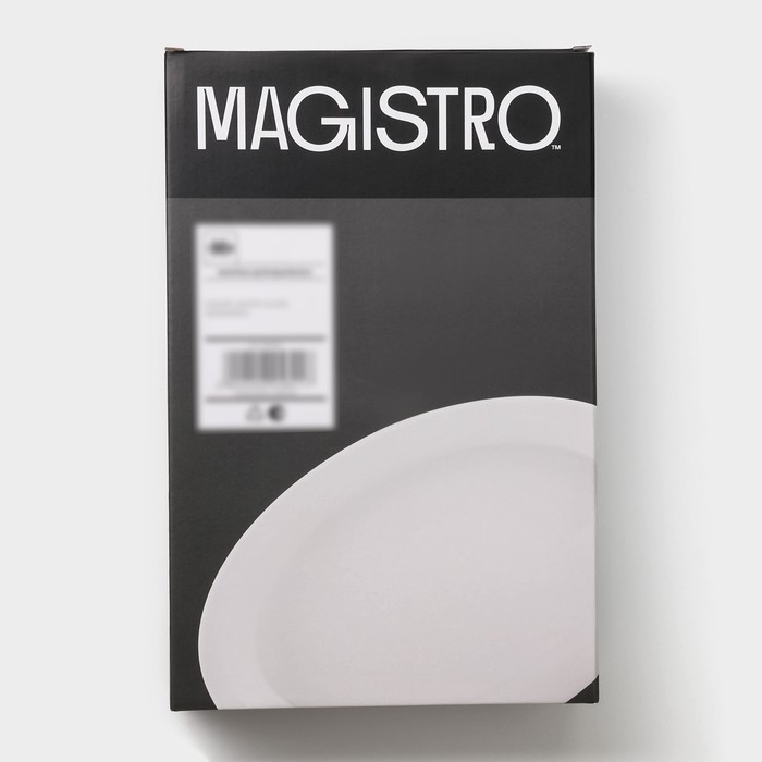 Форма для выпечки из жаропрочной керамики Magistro White gloss, 2,5 л, 34×22×6,5 см Форма для выпечки из жаропрочной керамики Magistro White gloss, 2,5 л, 34×22×6,5 см