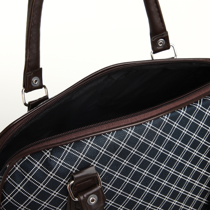 Сумка дорожная на молнии, цвет чёрный Сумка дорожная на молнии, цвет чёрный