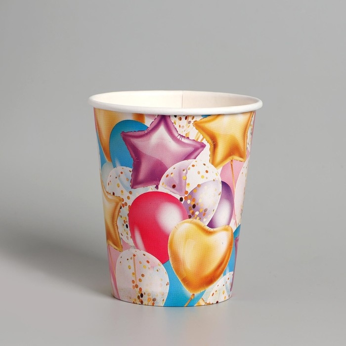 Набор бумажной посуды одноразовый Шары» Набор бумажной посуды одноразовый Шары»