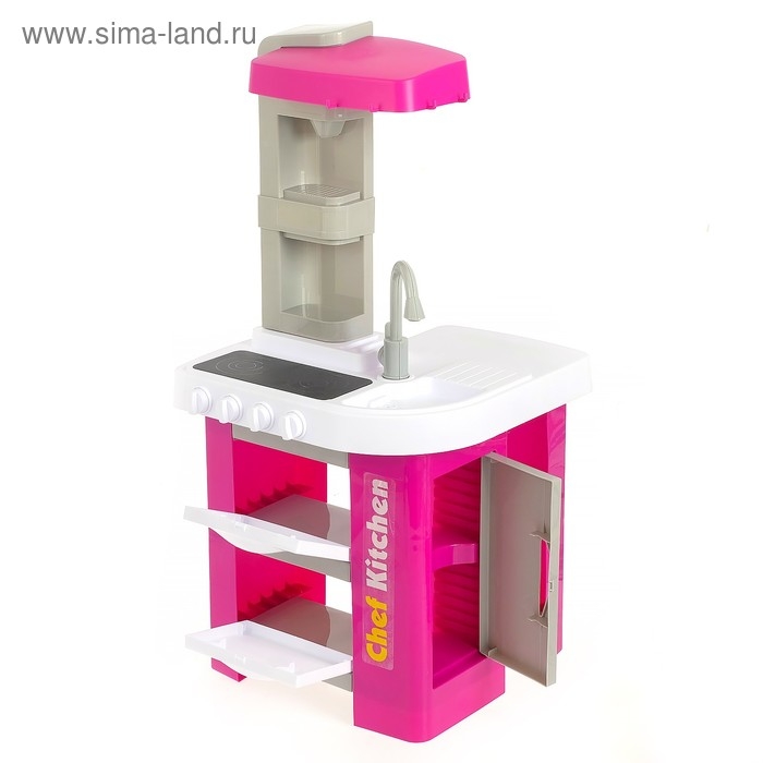 Игровой модуль кухня «Талантливый повар», свет, звук, бежит вода из крана, цвета МИКС Игровой модуль кухня «Талантливый повар», свет, звук, бежит вода из крана, цвета МИКС