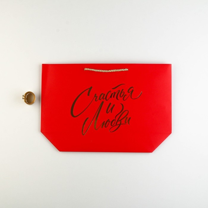 Пакет подарочный, упаковка, «Любви», 26 х 25 х 11 см Пакет подарочный, упаковка, «Любви», 26 х 25 х 11 см