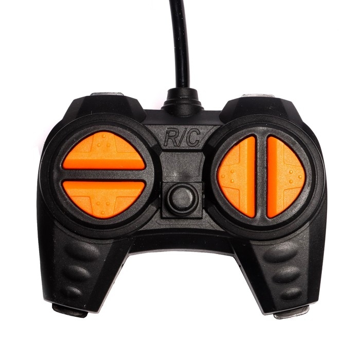 Джип радиоуправляемый «Кросс», работает от аккумулятора, цвет красный