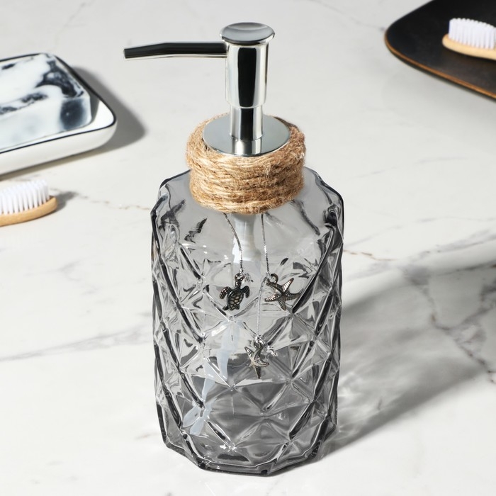 Дозатор для жидкого мыла «Морской», 330 мл. Дозатор для жидкого мыла «Морской», 330 мл.