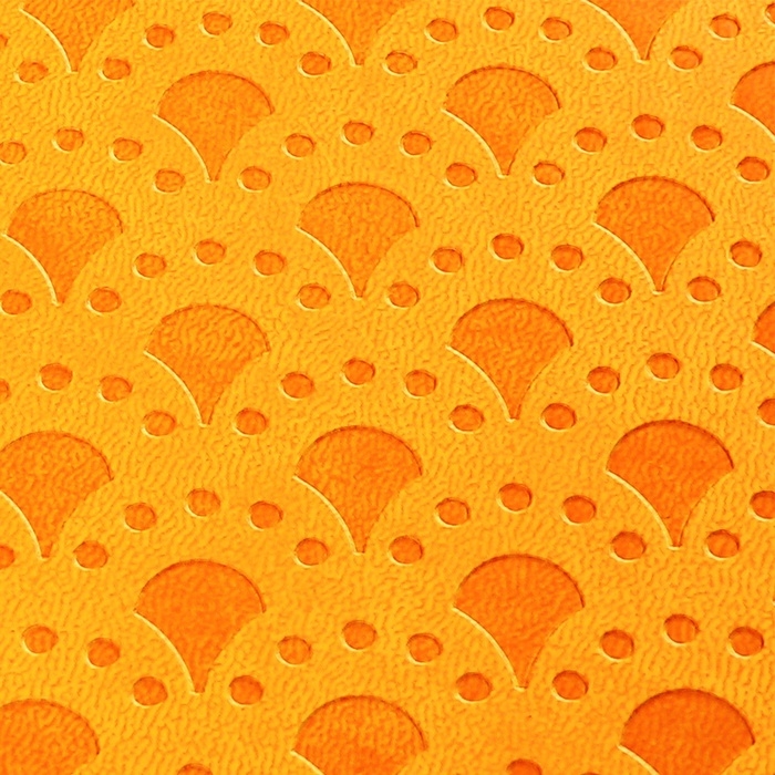 Ежедневник недатированный, формат А6, 100 листов, в клетку, обложка кожзам, на резинке, жёлтый Ежедневник недатированный, формат А6, 100 листов, в клетку, обложка кожзам, на резинке, жёлтый