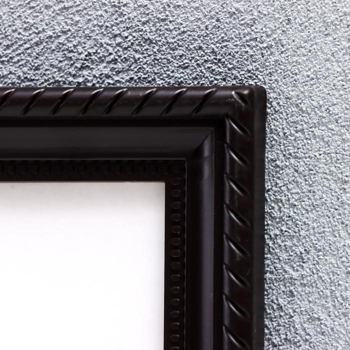 Фоторамка пластик L-1 21х30 см венге (пластиковый экран) Фоторамка пластик L-1 21х30 см венге (пластиковый экран)