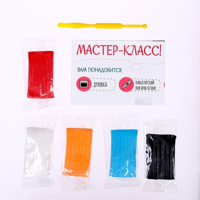 Набор для декора кружки полимерной глиной &laquo;Котики&raquo;