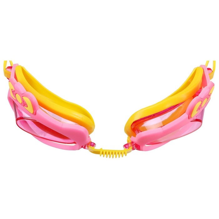 Очки для плавания детские ONLYTOP «Бантик», беруши, цвет розовый Очки для плавания детские ONLYTOP «Бантик», беруши, цвет розовый