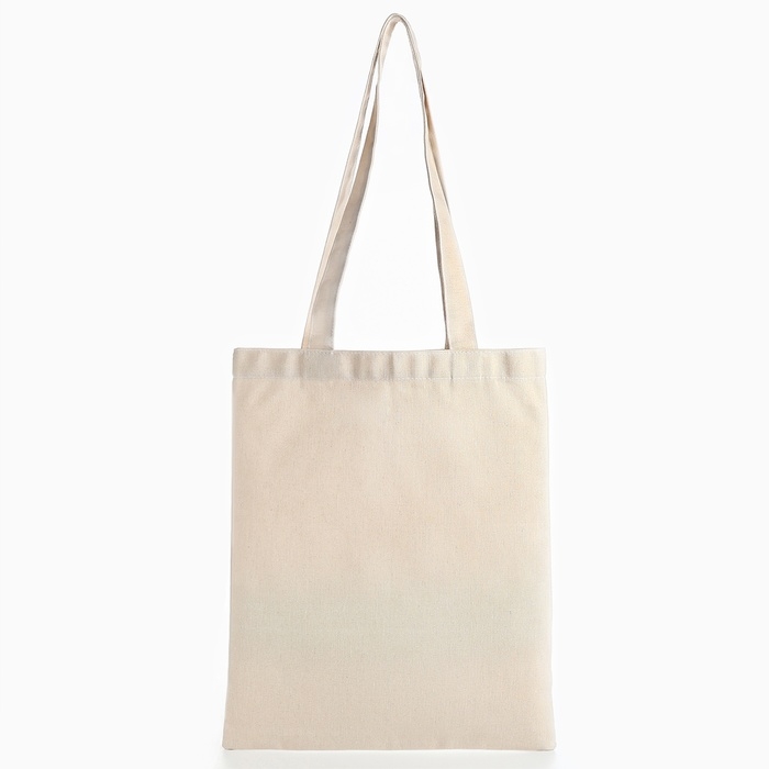 Шопер «Цветы» 33,5 х 39,5 см., отдел без молнии, без подклада, белый Шопер «Цветы» 33,5 х 39,5 см., отдел без молнии, без подклада, белый