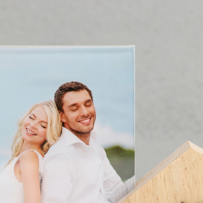 Фоторамка дерево 10х15 см  Фоторамка дерево 10х15 см "Дерево у дома" 18х3х15 см